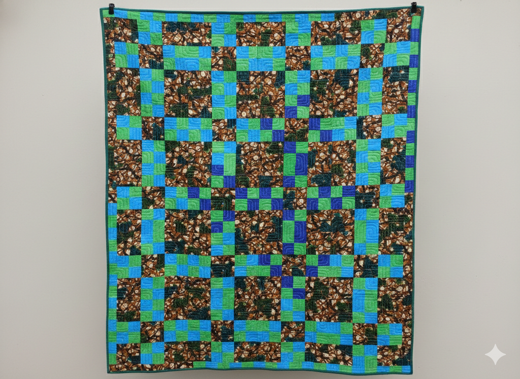 Earth Love Handmade Quilt