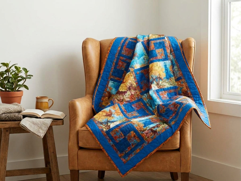 Land and Sea Artisan Quilt