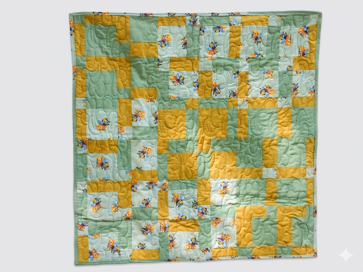 Baby Blue Artisan Quilt