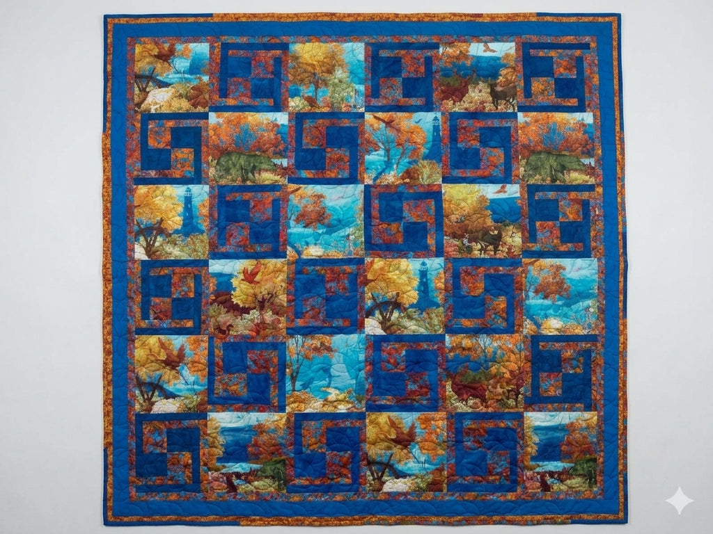 Land and Sea Artisan Quilt