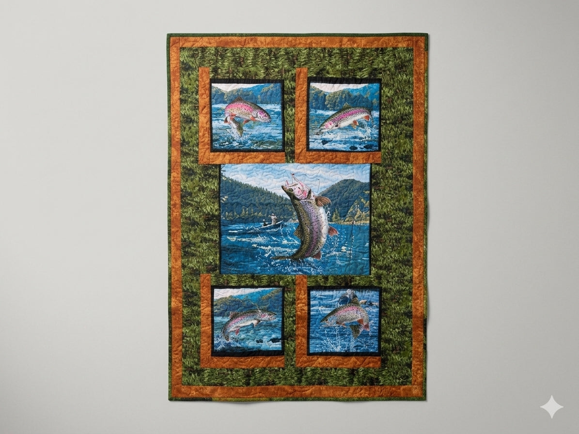 Fisherman Catch Artisan Quilt
